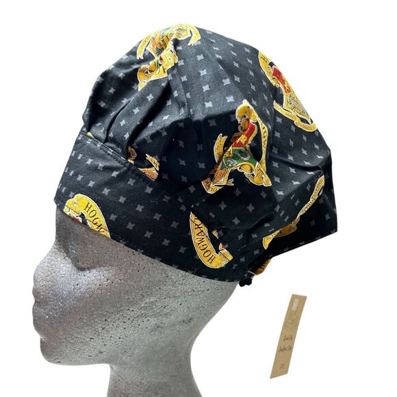 Scrub Cap Bouffant Style Elastic Back Harry Potter Hogwarts Handmade - Picture 2 of 5